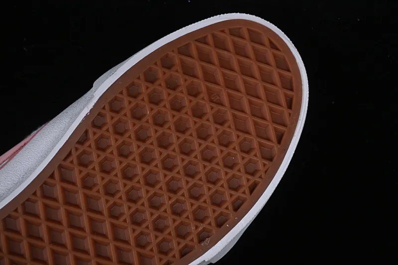 All categories Vans Vans series Vans Low Vans low-top Vans Knu Skool girly pink plaid comfortable and fashionable non-slip wear-resistant low-top casual bread shoes VN0009QCREV